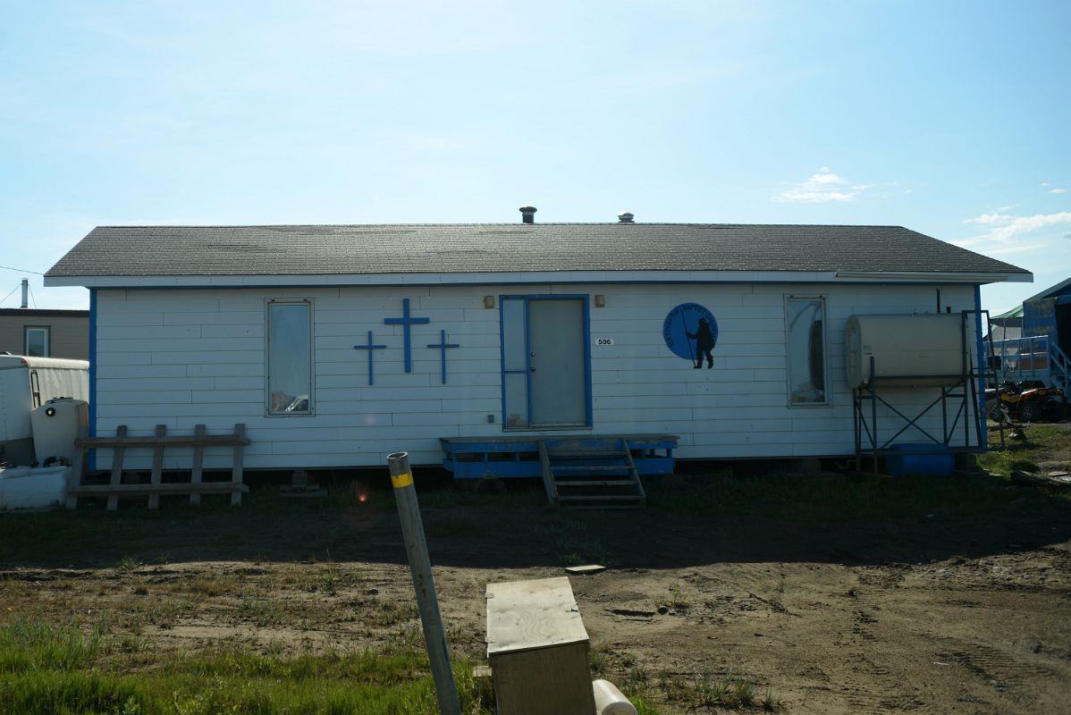 12C Baptist Church On Arctic Ocean Tuk Tour In Tuktoyaktuk Northwest Territories